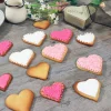 7 Découpoirs cœurs lisses assortis-Cerf Dellier Discount