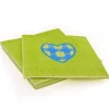 20 Serviettes en papier anis coeur bleu Patisdecor-Cerf Dellier Outlet