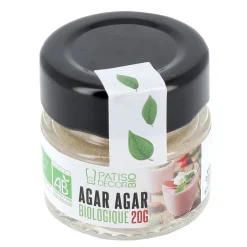 Agar Agar bio 20 g - DDM 08/24-Cerf Dellier Hot