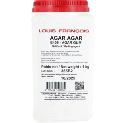 Agar Agar en poudre 1 kg-Cerf Dellier Hot
