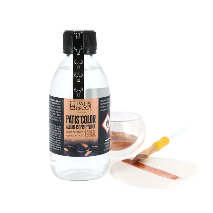 Alcool alimentaire pour peinture comestible Patis'color-Cerf Dellier Online