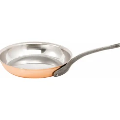 Alliance cuivre poêle ronde 28 cm-Cerf Dellier Hot