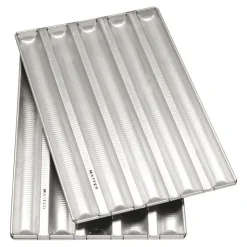 Alu-Gaufer plaques à pain pâtissier 600x400 5 baguettes-Cerf Dellier Clearance