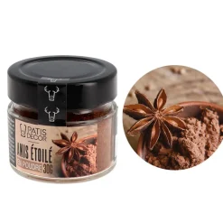 Anis étoilé en poudre - 30 g-Cerf Dellier Online