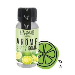 Arôme alimentaire Citron Vert 50 ml-Cerf Dellier Online