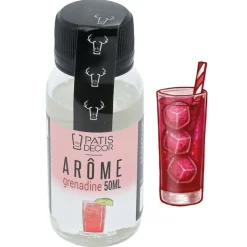 Arôme Grenadine 50 ml-Cerf Dellier Hot