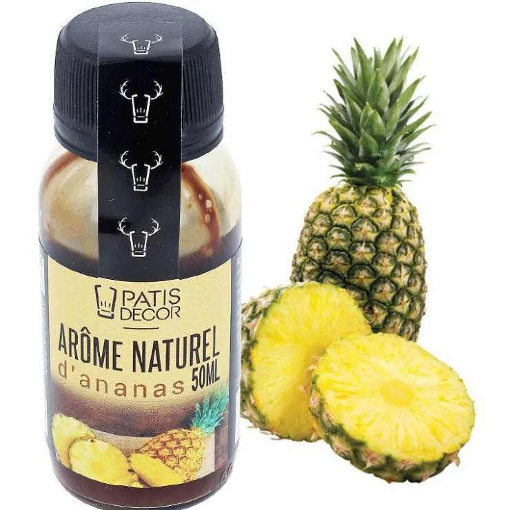 Arôme naturel d'Ananas 50 ml-Cerf Dellier Best