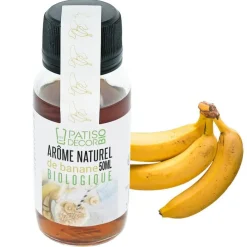 Arôme naturel de Banane biologique 50 ml - DDM 03/25-Cerf Dellier New