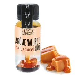 Arôme naturel de Caramel 50 ml-Cerf Dellier Hot