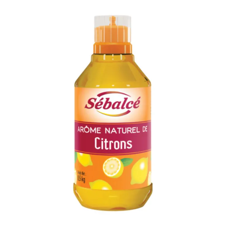 Arôme naturel de Citron Sébalcé 500 ml-Cerf Dellier Discount