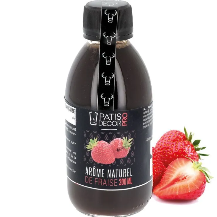 Arôme naturel de Fraise 200 ml-Cerf Dellier Outlet