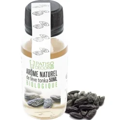 Arôme naturel de Fève Tonka biologique 50 ml - DDM 09/24-Cerf Dellier Sale