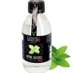 Arôme naturel de Menthe 200 ml-Cerf Dellier