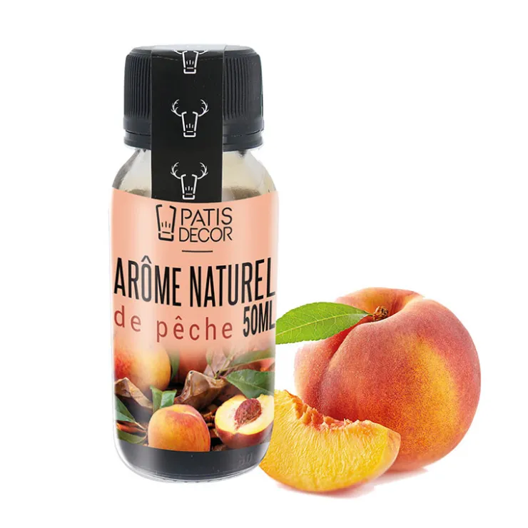 Arôme naturel de Pêche 50 ml-Cerf Dellier