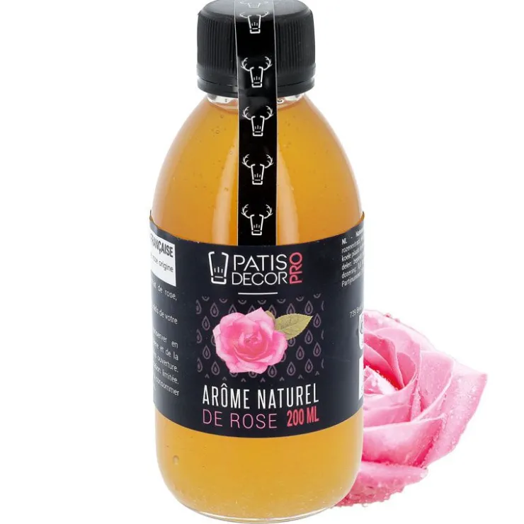 Arôme naturel de Rose 200 ml-Cerf Dellier Online