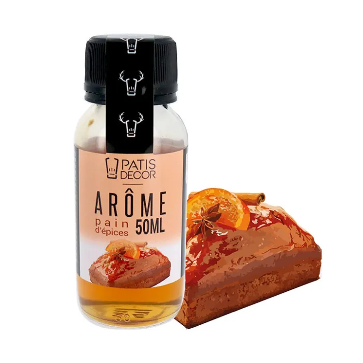 Arôme Pain d'épices 50 ml-Cerf Dellier Outlet