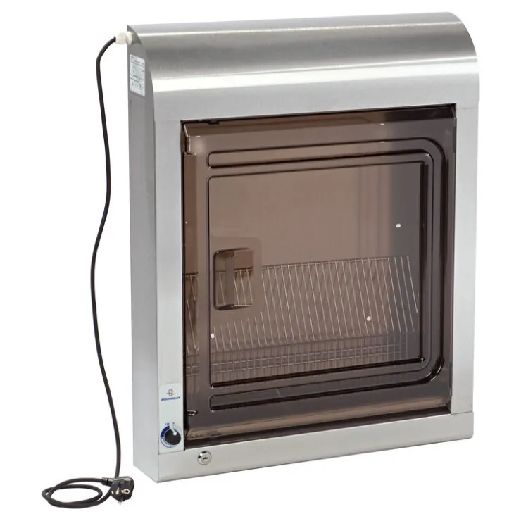 Armoire de décontamination avec serrure - avec panier fil inox - pour 20 couteaux-Cerf Dellier Discount