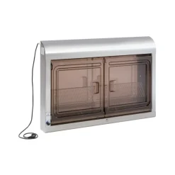 Armoire de décontamination sans serrure - avec panier fil inox - pour 40 couteaux-Cerf Dellier Sale