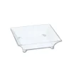 Assiette Carrée Cristal Very Verrines (x12)-Cerf Dellier Hot