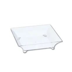 Assiette Carrée Cristal Very Verrines (x12)-Cerf Dellier Hot