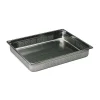 Bac gastronorme perforé inox - sans anse - GN 2/1 profondeur 10 cm-Cerf Dellier Best
