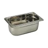 Bac gastronorme plein inox - sans anse - GN 1/4 profondeur 5,5 cm-Cerf Dellier Online