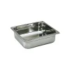 Bac gastronorme plein inox - sans anse - GN 2/3 profondeur 10 cm-Cerf Dellier Discount