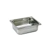 Bac gastronorme plein inox - sans anse - GN 1/2 profondeur 2 cm-Cerf Dellier Discount