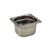 Bac gastronorme plein inox - sans anse - GN 1/6 profondeur 10 cm-Cerf Dellier Discount