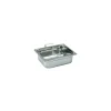 Bac gastronorme plein inox - avec anses escamotables - GN 1/2 profondeur 15 cm-Cerf Dellier Outlet