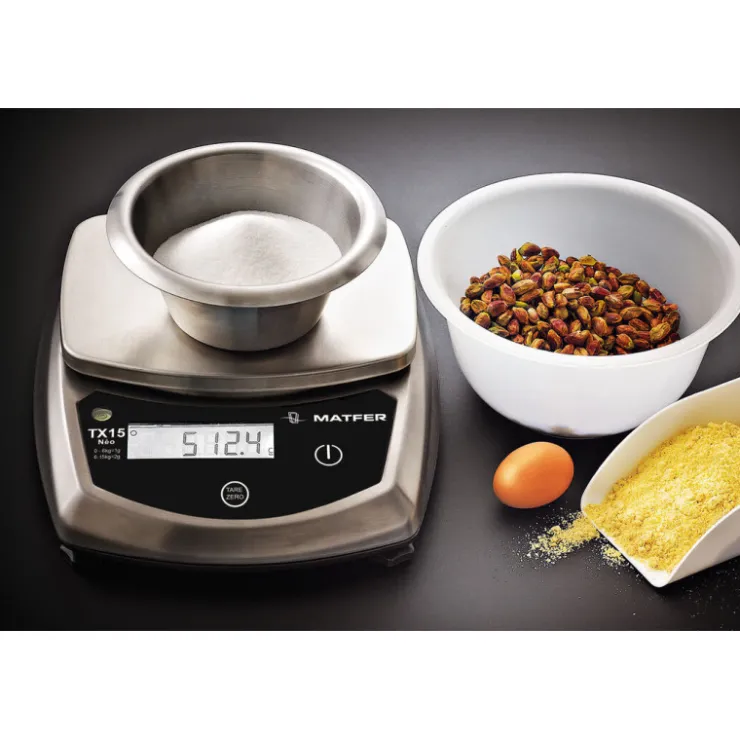 Balance digitale inox NEO TX IP65 jusqu'à 15 Kg /1 à 2 g-Cerf Dellier New