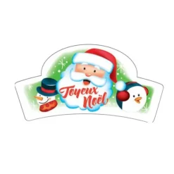 Banderoles azyme Joyeux Noël (x24)-Cerf Dellier Clearance