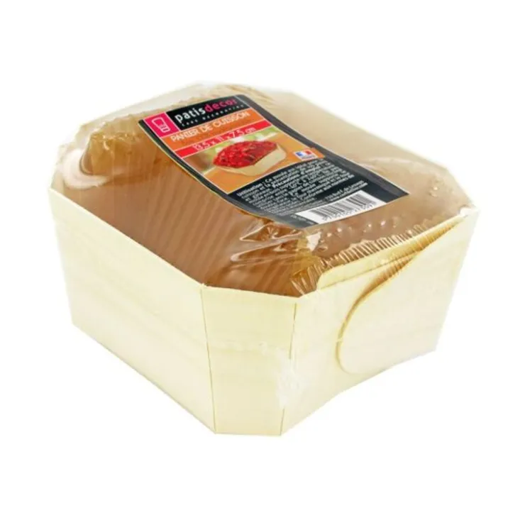 Barquette de cuisson bois 13,5 cm-Cerf Dellier