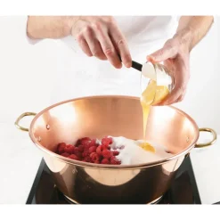 Bassine à confitures cuivre 36 cm-Cerf Dellier Hot