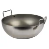 Bassine à friture en tôle d'acier noire sans panier 45 cm-Cerf Dellier Outlet