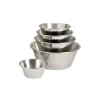Bassine conique inox, bord roulé ouvert - Ø 24 cm-Cerf Dellier Best