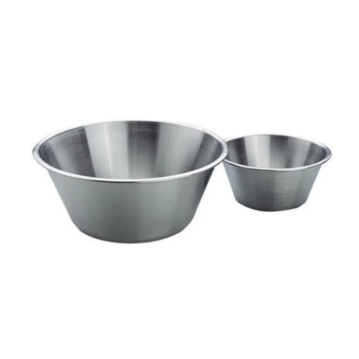 Bassine en inox à bords plats-Cerf Dellier Sale