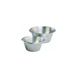 Bassine inox fond plat 30 cm-Cerf Dellier Best