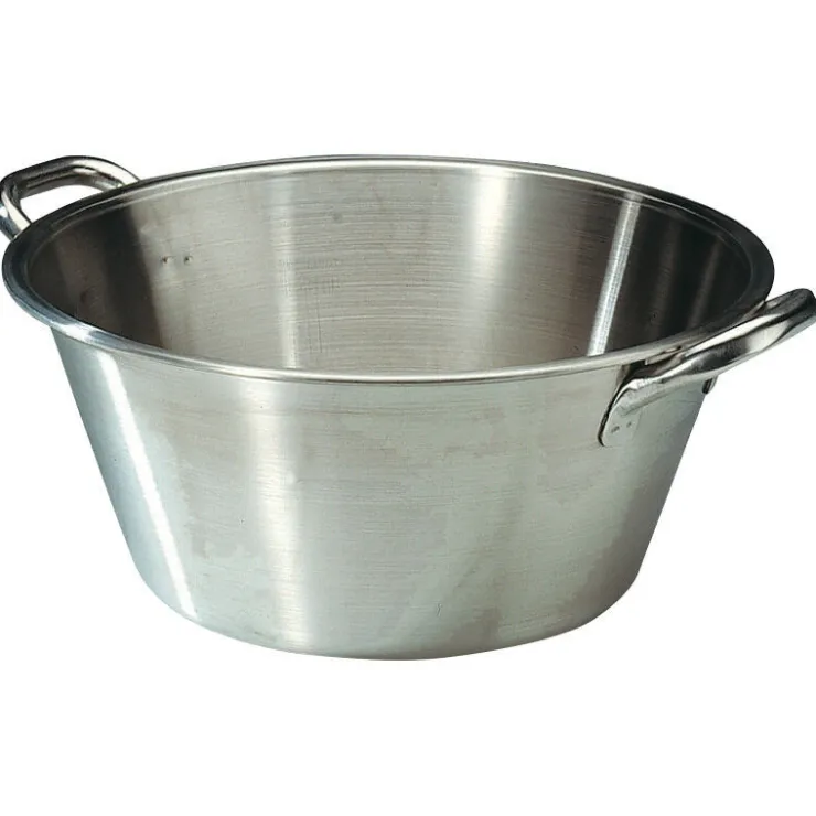 Bassine landaise inox à anses 42 cm-Cerf Dellier Online