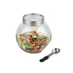 Bocal à bonbon verre avec cuillère-Cerf Dellier Outlet