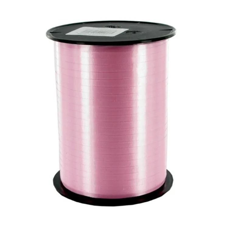 Bolduc satiné rose 5 mm (500 m)-Cerf Dellier New