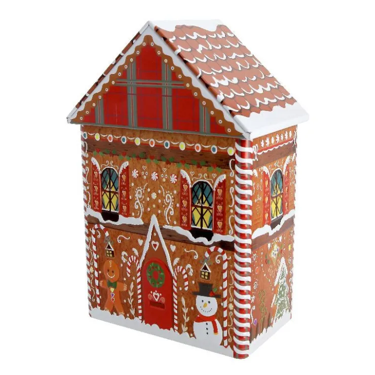 Boîte à biscuits de Noël maison en pain d'épices-Cerf Dellier Hot