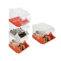 Boîte à bonbons plastique blanche-Cerf Dellier Outlet