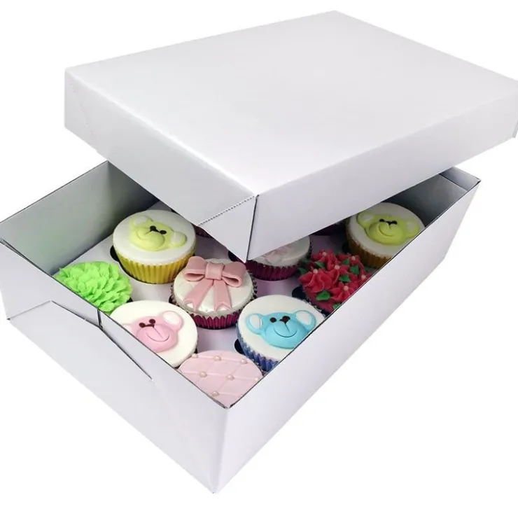 Boîte à cupcake 12 compartiments-Cerf Dellier Outlet