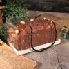 Boîte à gâteau transparente à poignées 30x11x11 cm-Cerf Dellier Discount