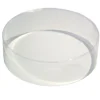Boîte confiseur ronde transparente - hauteur 6 cm-Cerf Dellier