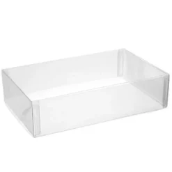 Boîte confiseur transparente 143 x 104 x 25 mm-Cerf Dellier Outlet