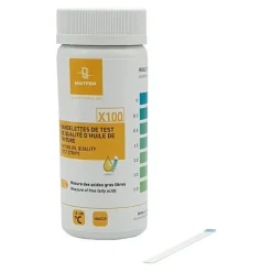 Boîte de 100 bandelettes pour test d'huile de friture-Cerf Dellier Online