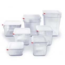 Boîte de conservation carrée polypropylène - 4 litres-Cerf Dellier New