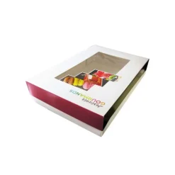 Boîte pâtissière à fenêtre 40 x 60  x 12 cm-Cerf Dellier Sale